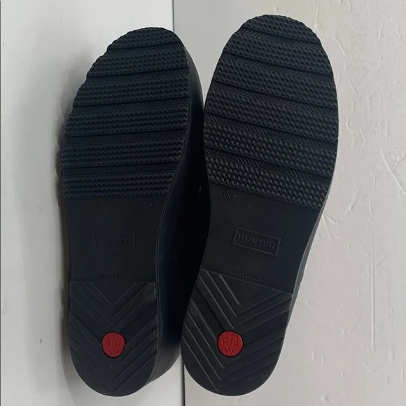 Hunter Women's Play Short Black Rain Boot US Size 11/ UK 9 - Picture 6 of 8